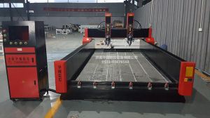 六安霍山县HW-1825双头重型浮雕石材雕刻机