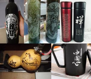 六安霍山县酒瓶葫芦工艺品激光雕刻机